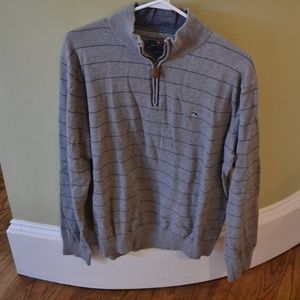 VINEYARD VINES L/S QUARTER ZIP SHIRT